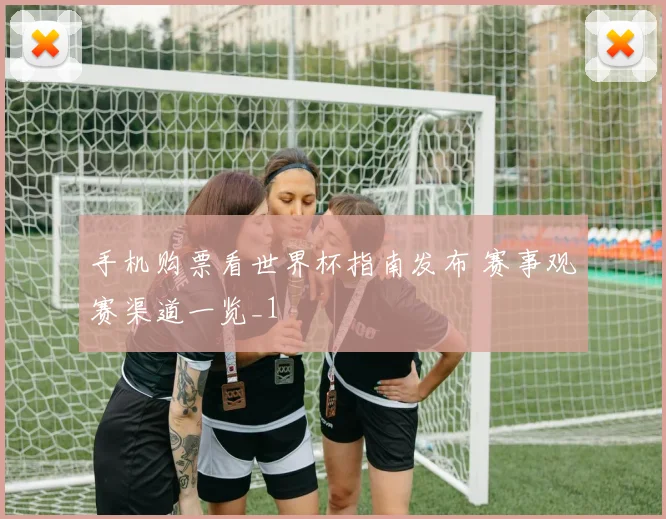 手机购票看世界杯指南发布 赛事观赛渠道一览_1