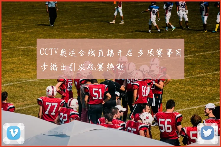 CCTV奥运会线直播开启 多项赛事同步播出引发观赛热潮