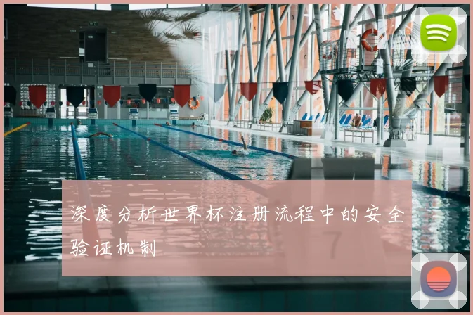 深度分析世界杯注册流程中的安全验证机制